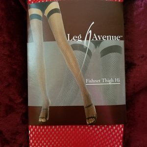 Fishnet Thigh High. One Size WT: 90-160 LBS